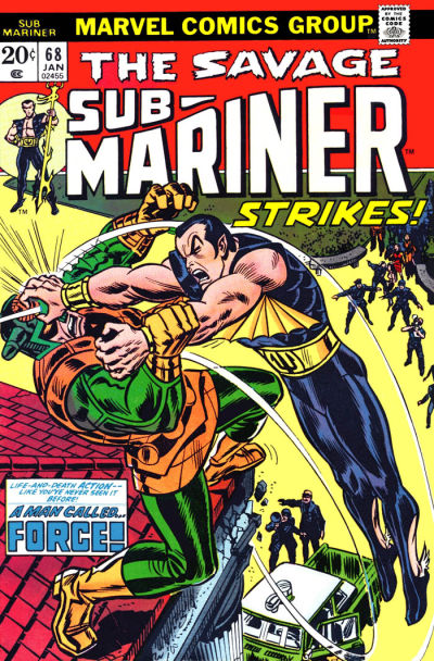 Sub Mariner #68 cover
