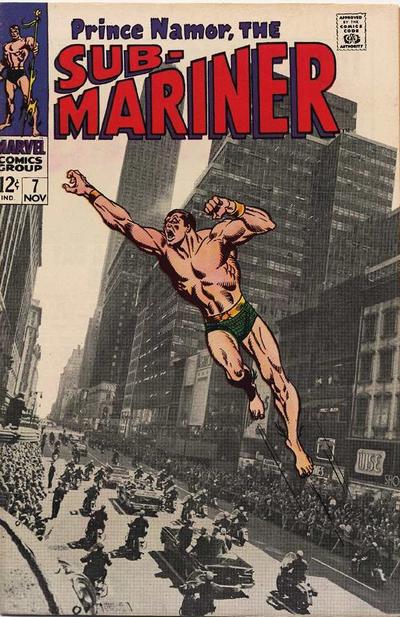 Sub Mariner #7 cover
