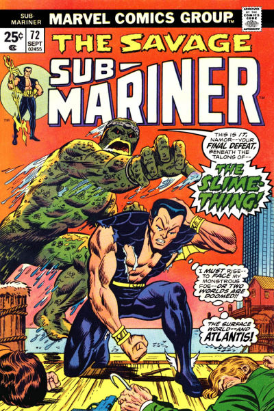 Sub Mariner #72 cover