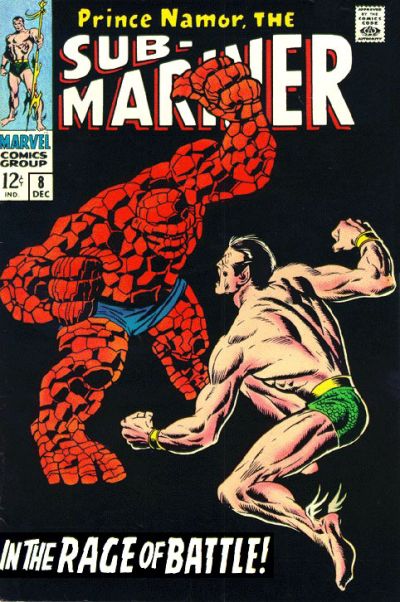 Sub Mariner #8 cover
