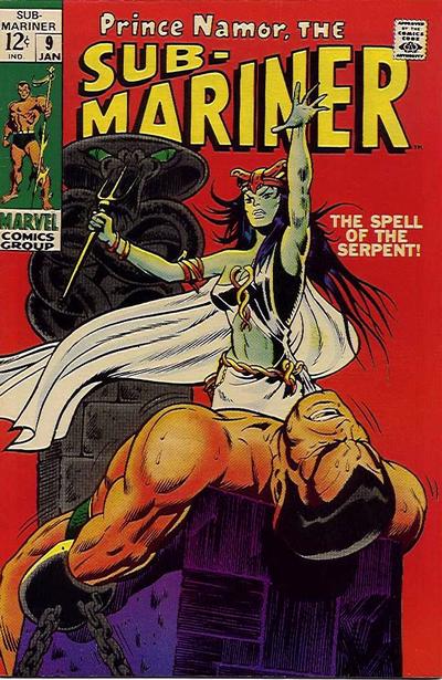 Sub Mariner #9 cover
