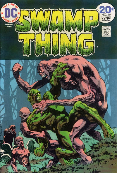 Swamp Thing #10 cover