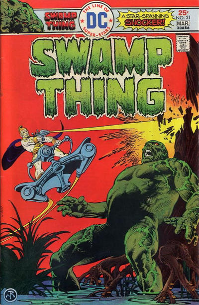Swamp Thing #21 cover