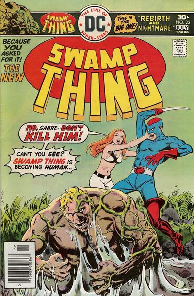 Swamp Thing #23 cover