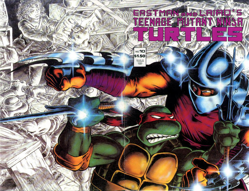 TMNT #10 1st Print cover