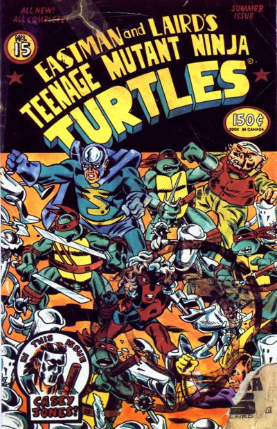 TMNT #15 1st Print cover