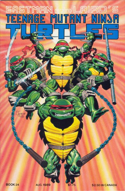 TMNT #24 1st Print cover