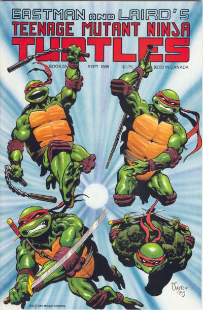 TMNT #25 1st Print cover