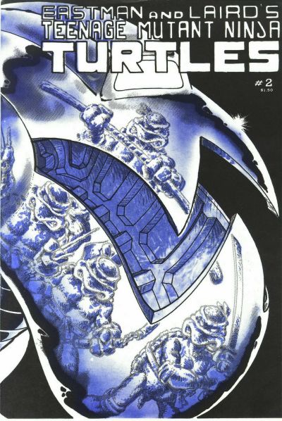 TMNT #2 1st Print cover