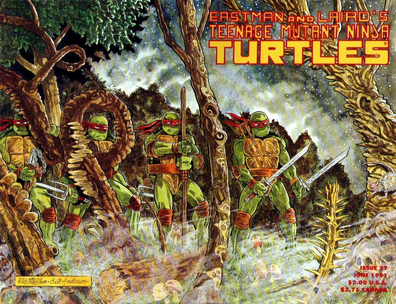 TMNT #37 1st Print cover