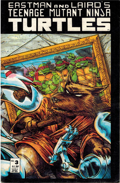 TMNT #3 2nd Print cover