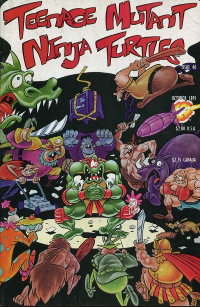 TMNT #40 1st Print cover