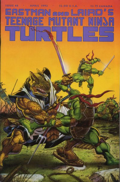 TMNT #46 1st Print cover