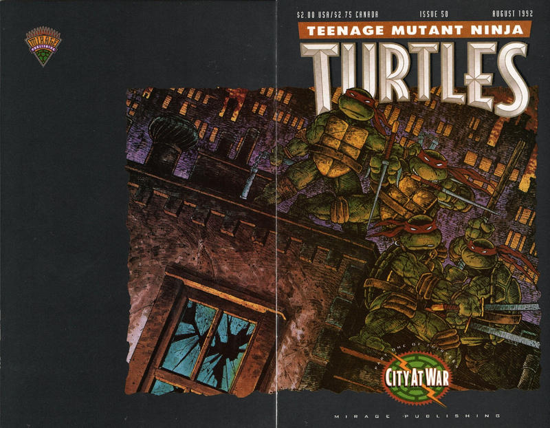 TMNT #50 1st Print cover