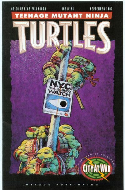 TMNT #51 1st Print cover