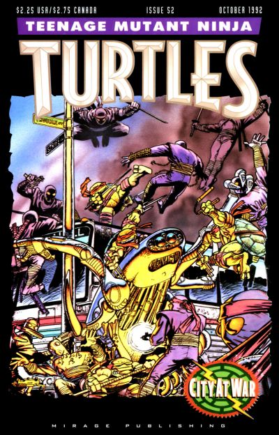 TMNT #52 1st Print cover