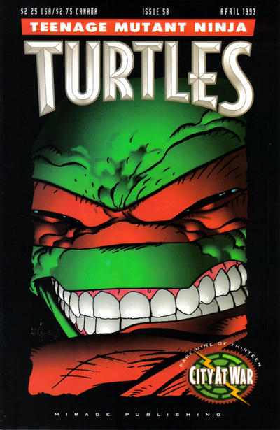 TMNT #58 1st Print cover