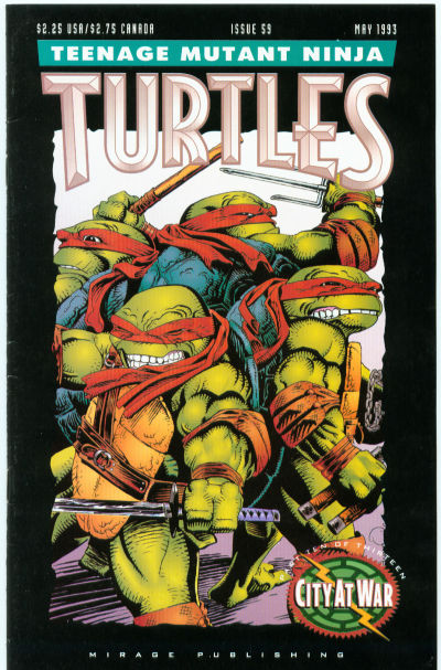 TMNT #59 1st Print cover