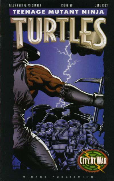 TMNT #60 1st Print cover