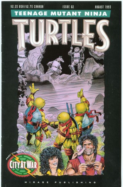 TMNT #62 1st Print cover
