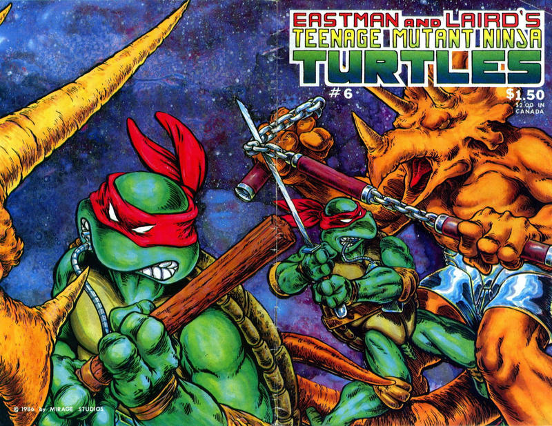 TMNT #6 1st Print cover