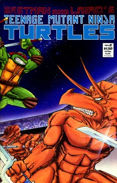 TMNT #6 2nd Print cover