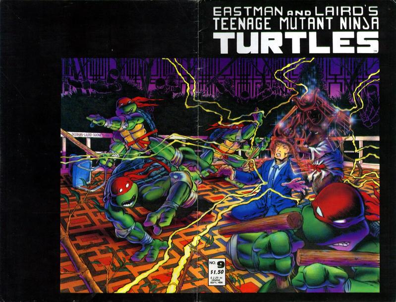 TMNT #9 1st Print cover