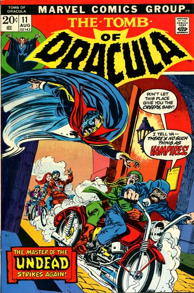 Tomb of Dracula #11 cover