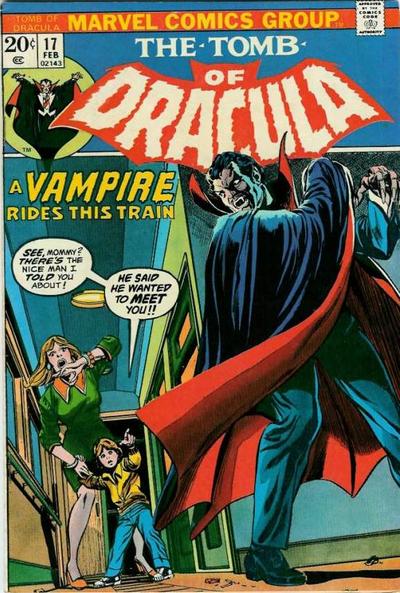 Tomb of Dracula #17 cover