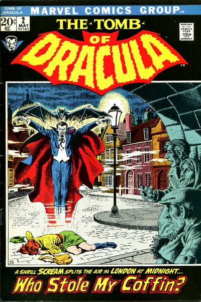 Tomb of Dracula #2 cover