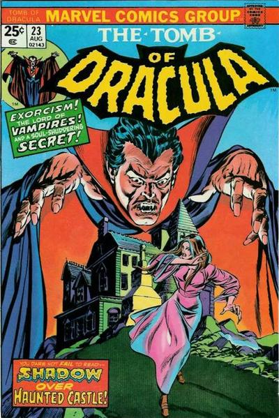 Tomb of Dracula #23 cover