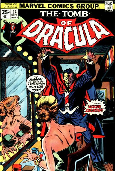 Tomb of Dracula #24 cover