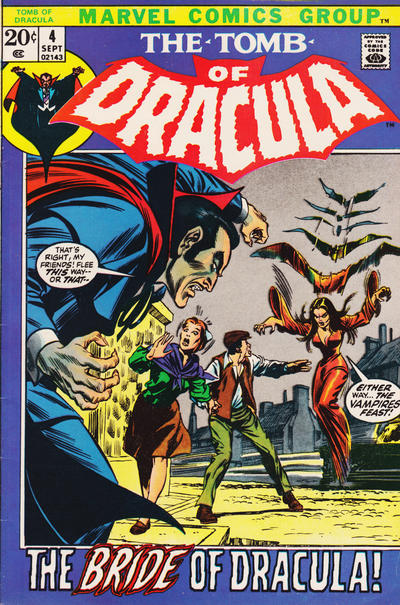 Tomb of Dracula #4 cover