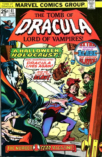 Tomb of Dracula #41 cover