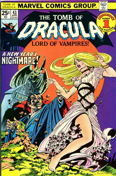 Tomb of Dracula #43 cover