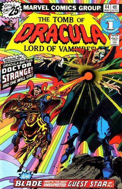 Tomb of Dracula #44 cover