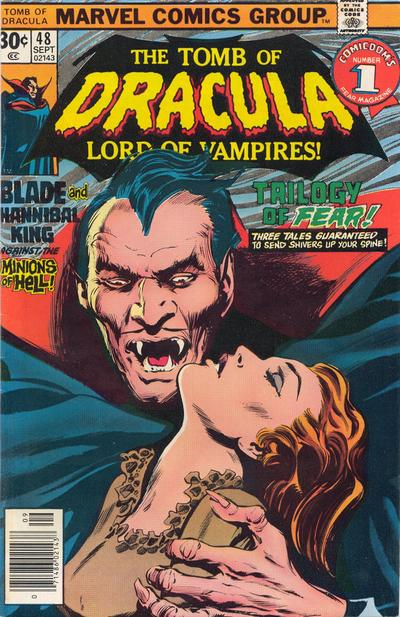 Tomb of Dracula #48 cover