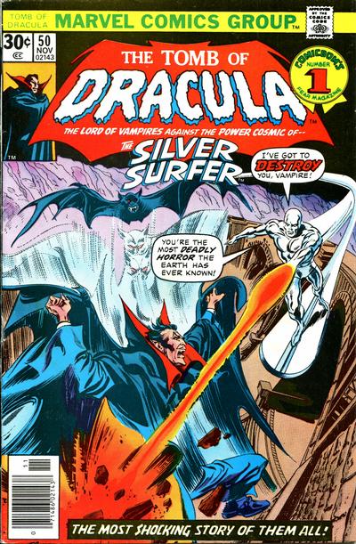 Tomb of Dracula #50 cover