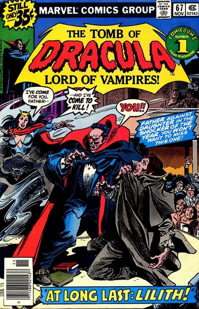 Tomb of Dracula #67 cover