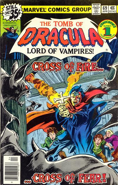 Tomb of Dracula #69 cover