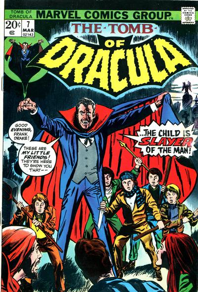Tomb of Dracula #7 cover
