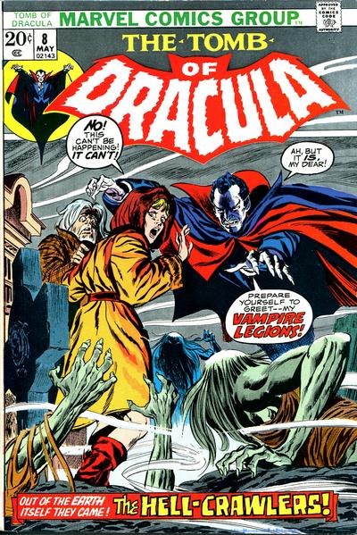 Tomb of Dracula #8 cover
