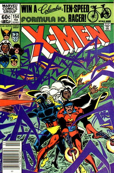 Uncanny X Men #154 cover