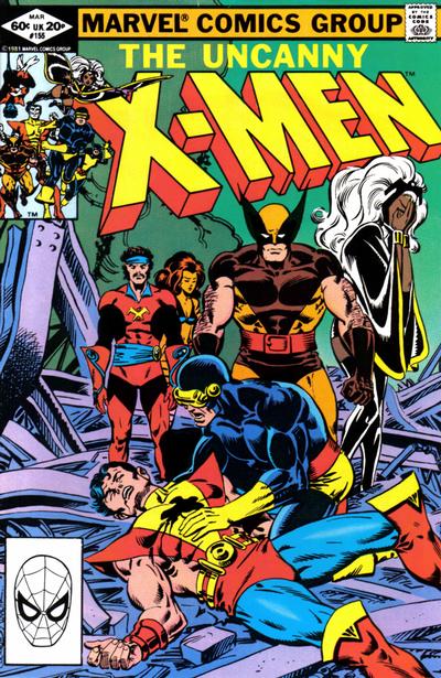 Uncanny X Men #155 cover