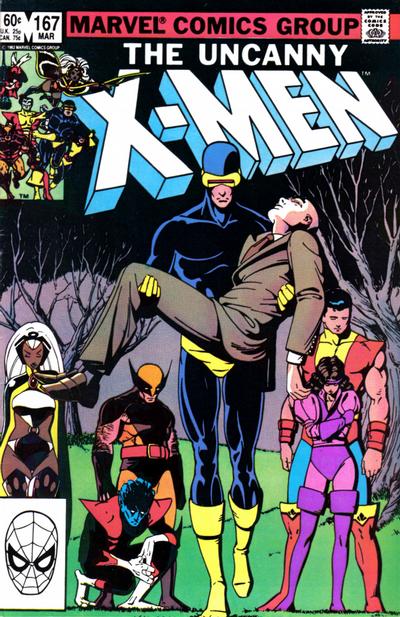 Uncanny X Men #167 cover