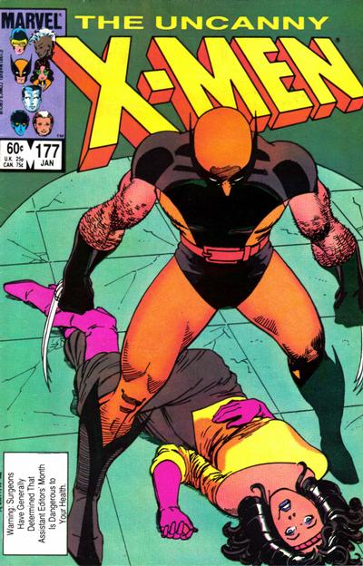 Uncanny X Men #177 cover