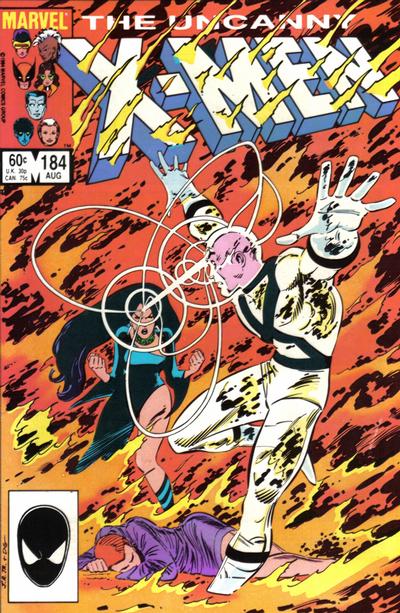 Uncanny X Men #184 cover