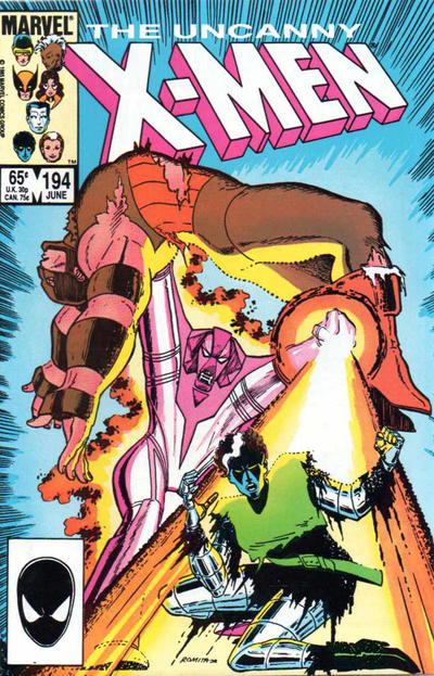Uncanny X Men #194 cover