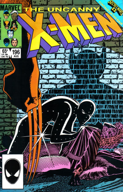 Uncanny X Men #196 cover