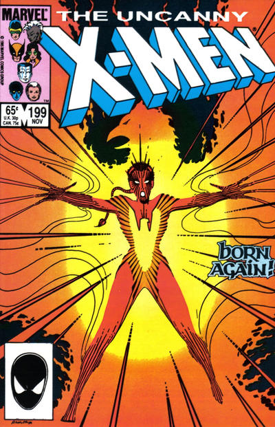 Uncanny X Men #199 cover